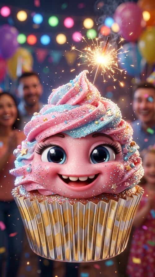 Birthday AI card preview