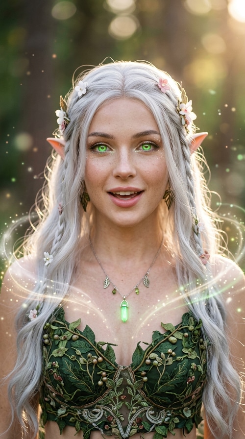 AI birthday card character