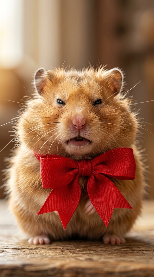 Birthday AI Card - Hamster