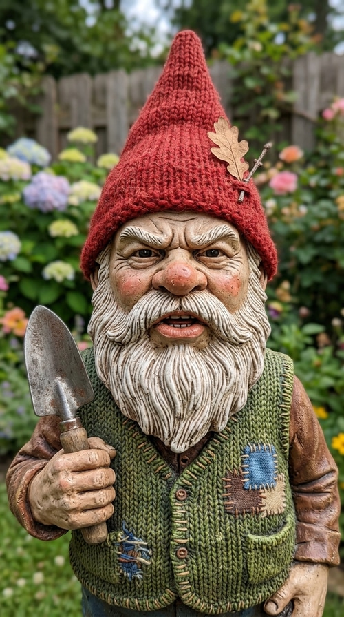 Grumpy Garden Gnome