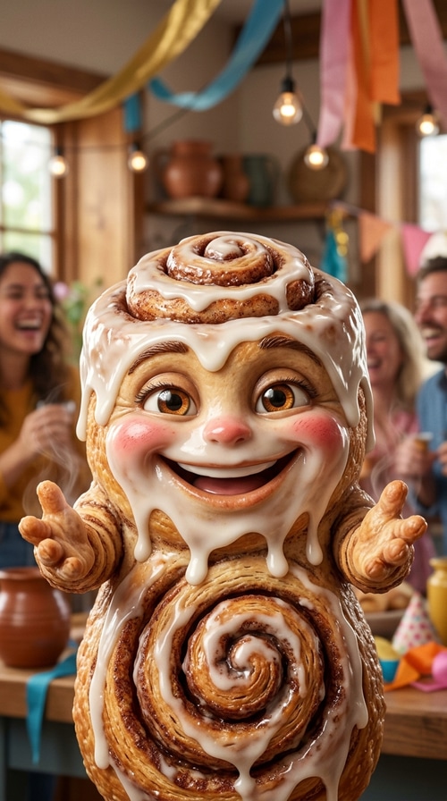 Warm Hug Cinnamon Roll