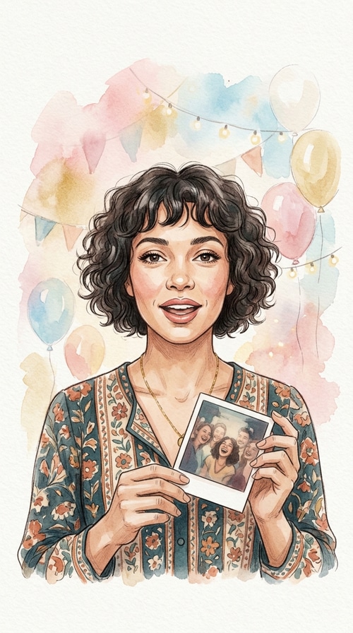 Vintage Polaroid Val