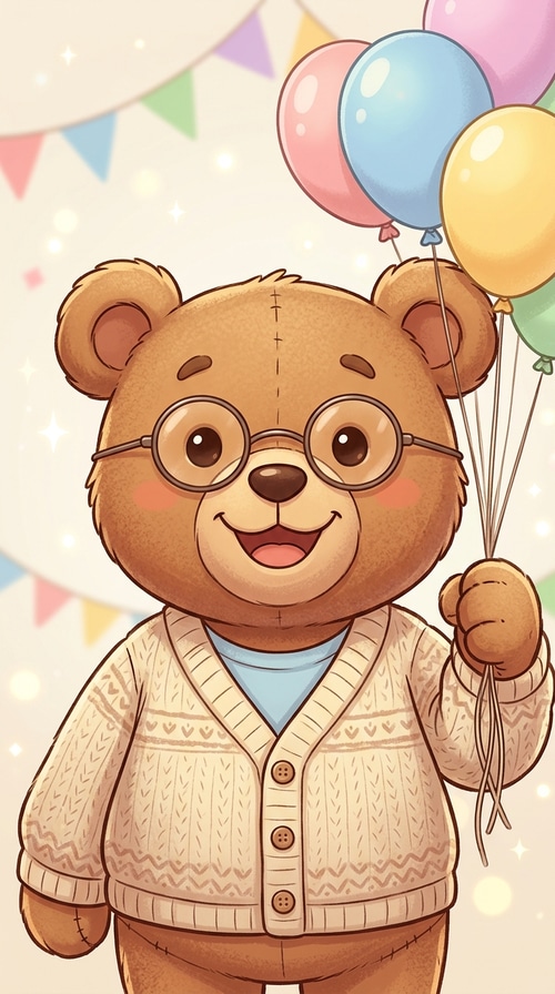 Grandpa Balloon Bear