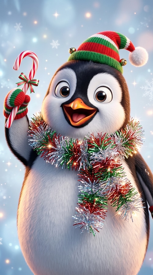 Tinsel Penguin